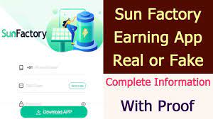 Sun Factory Earning APP