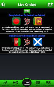 Live Cricket Match Watch Online Apk