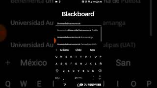Blackboard Unitec APP