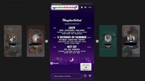 Spotify インスタフェスト APK