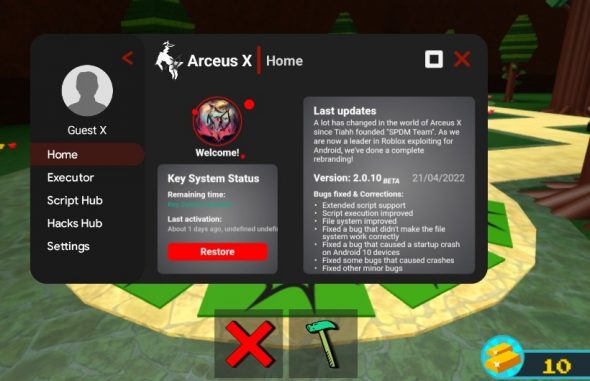 Arceus X 2.1.5 APK Download Latest for Android