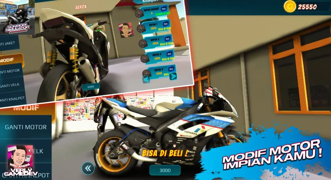 Descargar Sunmori Race Simulator Indonesia Mod APK