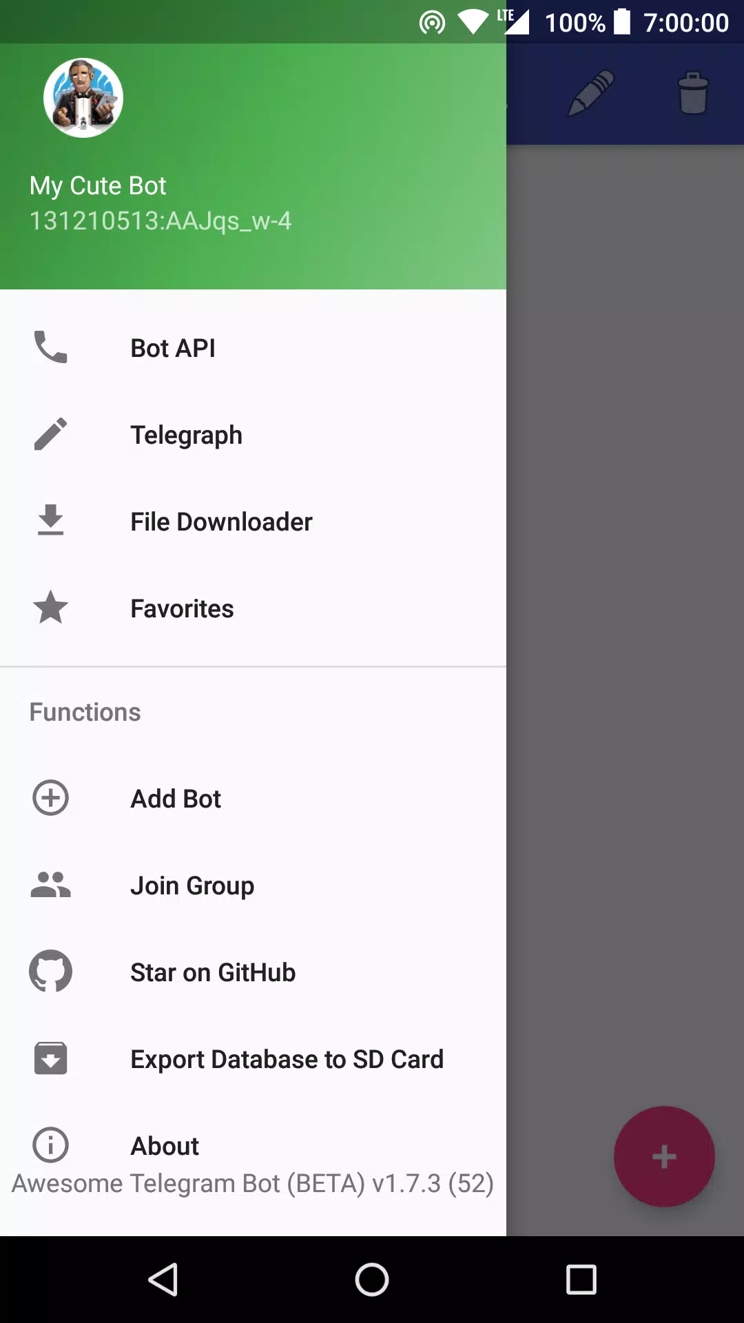 TG Bot APK