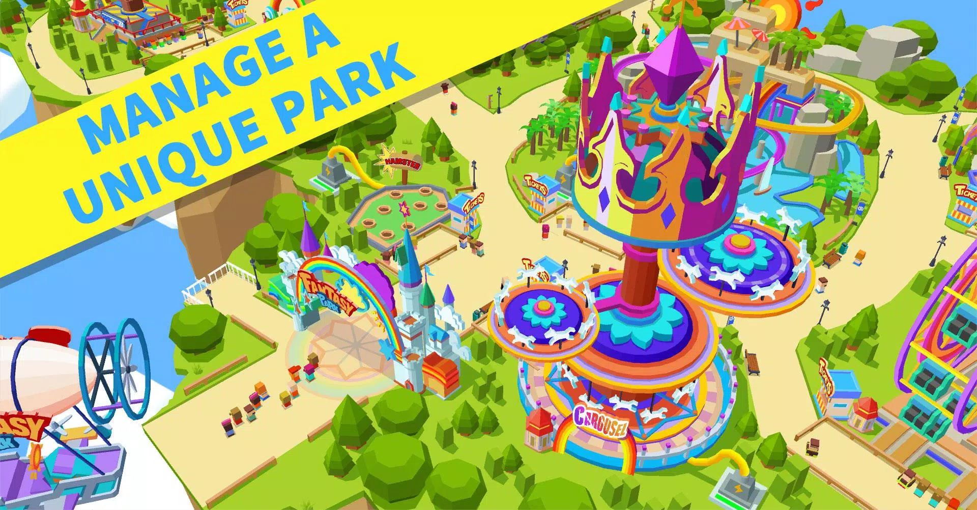 Parque de atracciones de fantasía APK