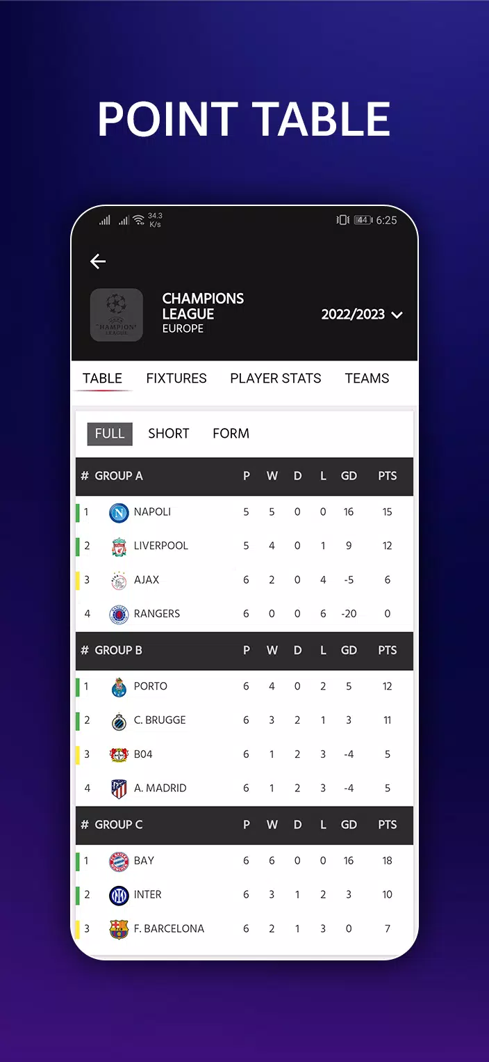 LiveFooty Apk