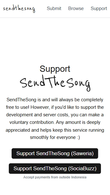 Send the song.xyz APK 2024