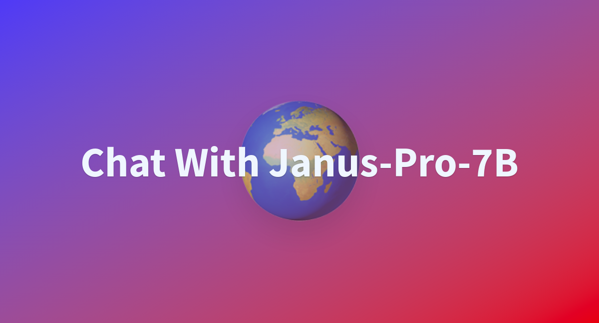 Janus Pro 7B APK